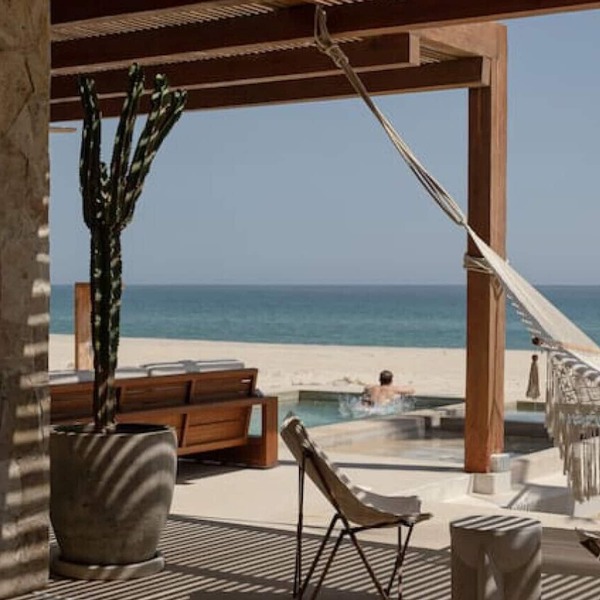 Increíble casa frente a la playa