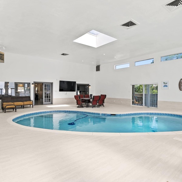 Indoor Pool. Complete remodel. Everything new. Perfect family getaway!