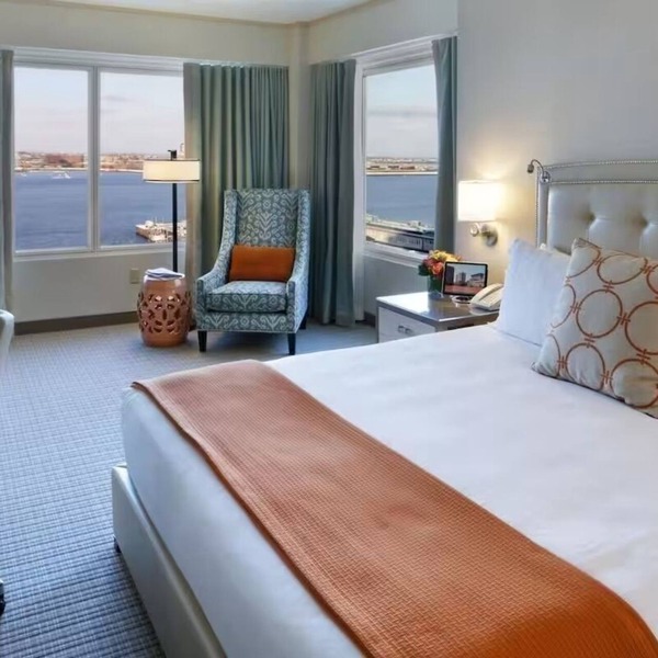 King Harborview Suite | Seaport Boston | Boston Harbor Views