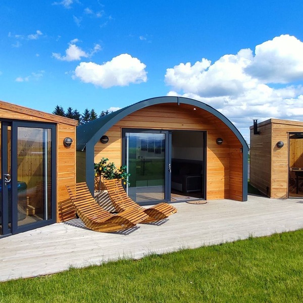 Knockan - a pod that sleeps 4 guests in 1 bedroom