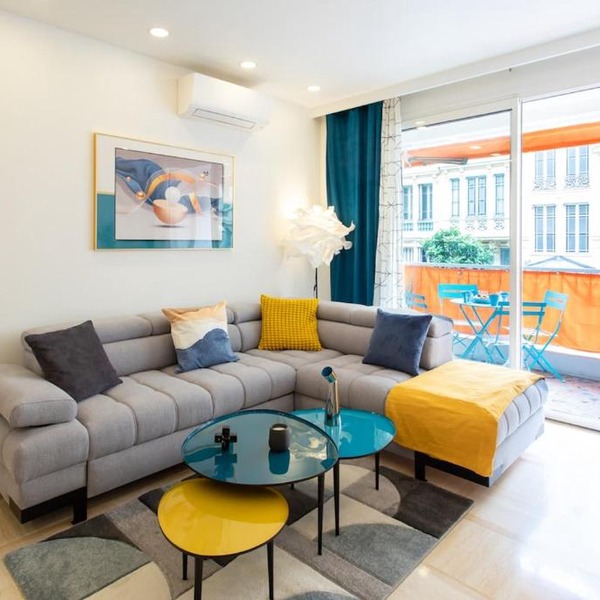 L38 Staywizus - Suite Fleur 7min Walk To Beach, Free Parking Balcony & AC