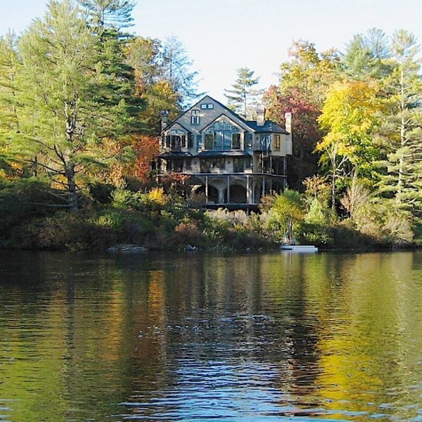 La Chatelaine, BEAUTIFUL LAKEFRONT FRENCH CHATEAU IN HIGHLANDS, NC