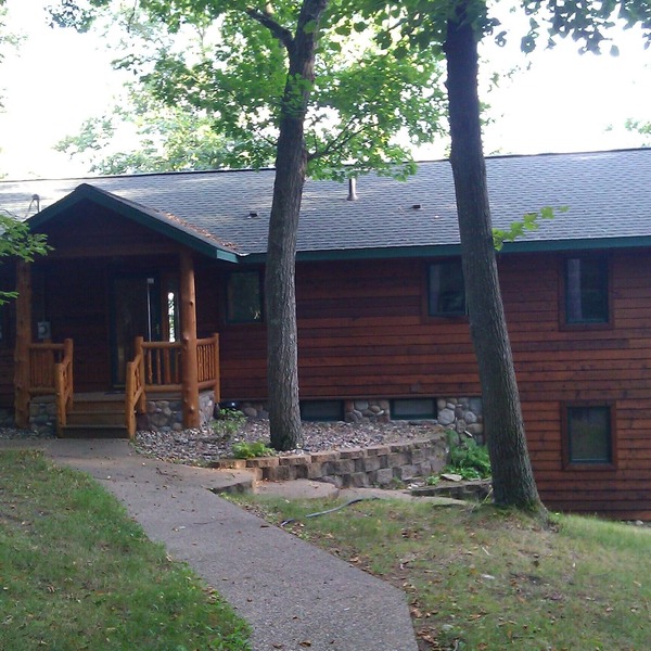 Lake Home on the North side of Rush Lake, Faces South With A beautiful View!