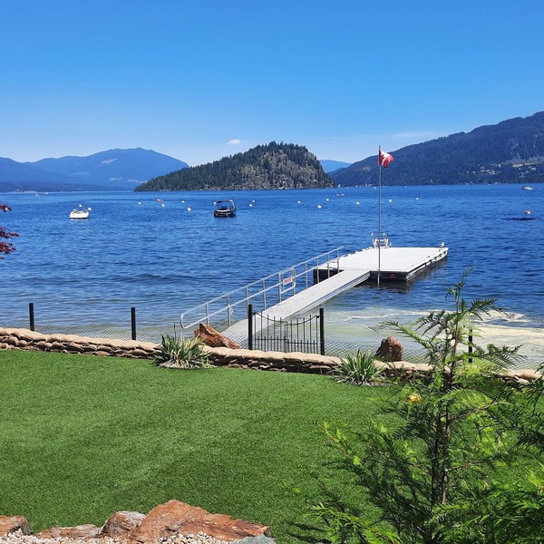Lakefront Property with Private Dock for Mooring on Shuswap Lake