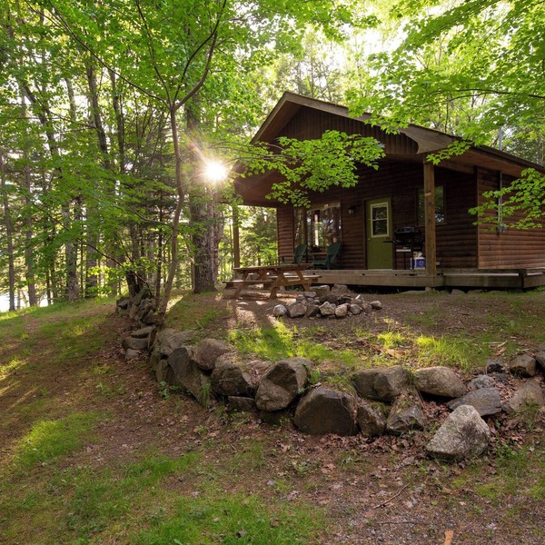 large 2 bedroom chalet in the heart of the wilderness, just 5 km from Kejimkujik National Park