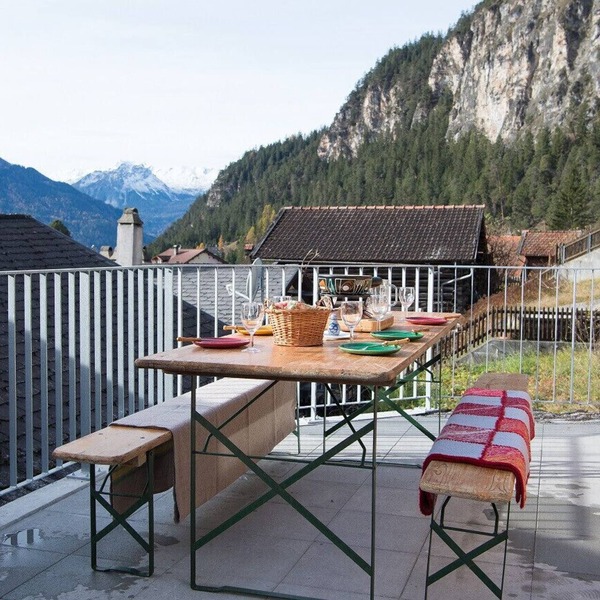 Large alpine house for 10 with panoramic view