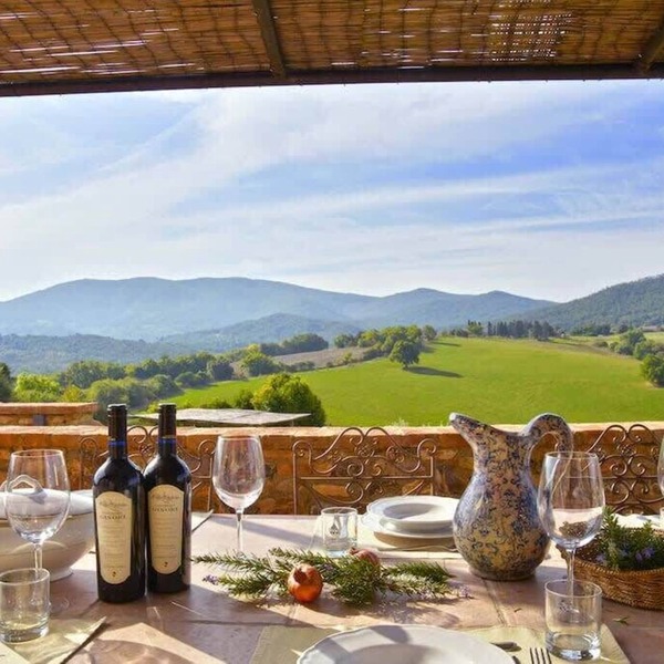 Large Tuscany villa rental