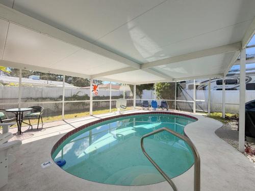 Largo Pool House and Firepit