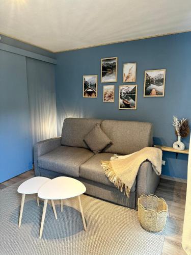 Le studio Bleu de la gare -confort&modernité