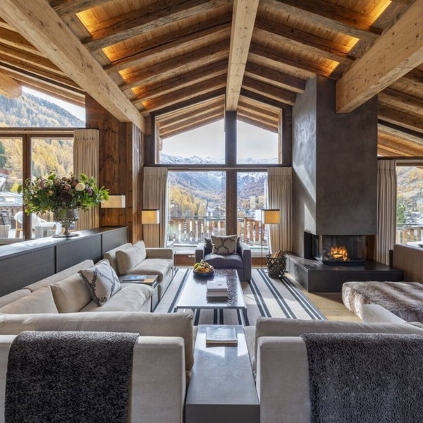 *LES ANGES - FULLY CATERED 7 BEDROOM CHALET WITH STAFF - WORLDS BEST CHALET