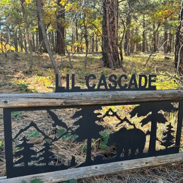 Lil' Cascade Huge Mountain Lodge with deck near Blue Mountain Guest Ranch