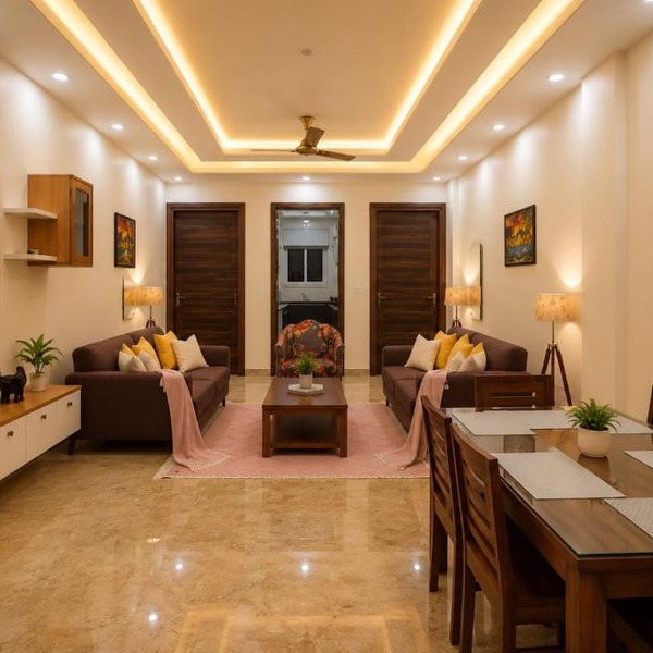 Lime Tree Two BHK Service Apartment Golf Course Road Gurgaon