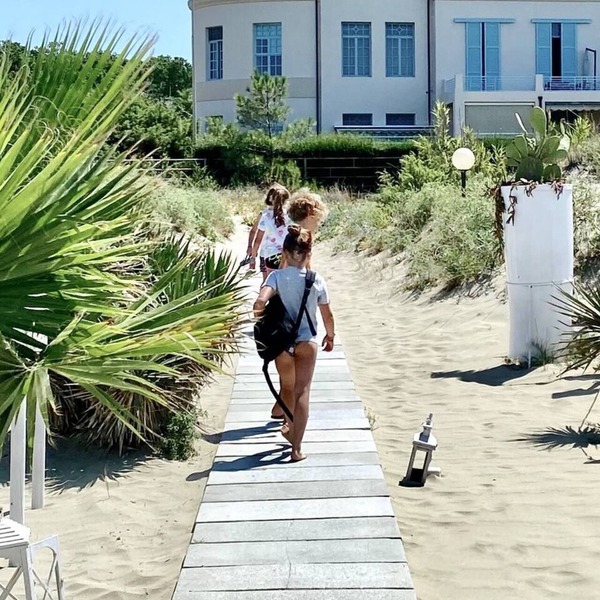 LODGE4 | Beach front with pool in historic building | Romantic + family friendly