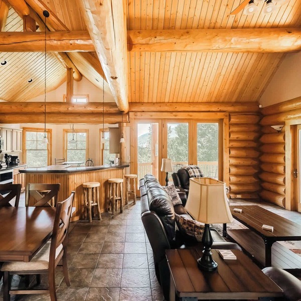 Log Cabin Getaway w/Hot Tub | Ski, Hike, Relax