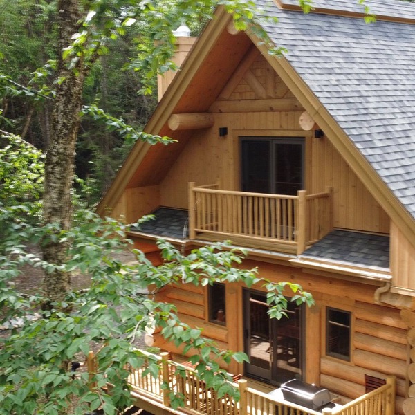 Log Home ♥ Privacy ✦ Natural Lake ☼ Fireplace ♡ Sauna ☼ BBQ ☼ Balcony
