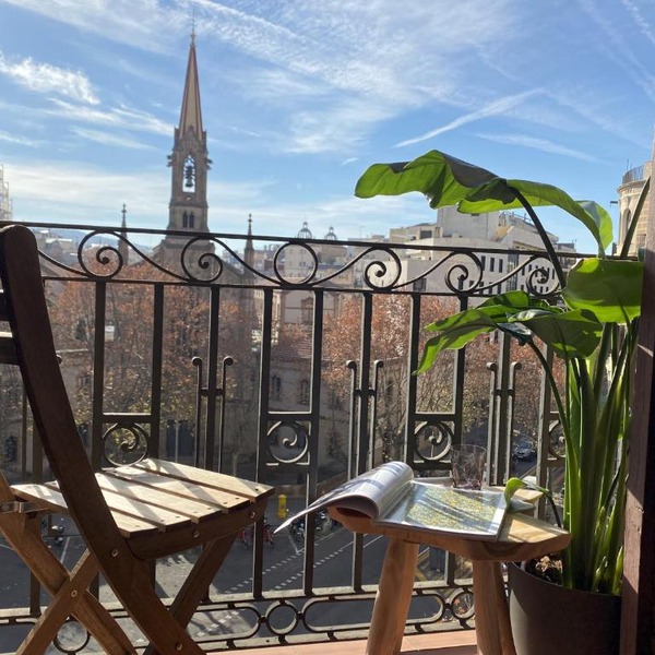 Luminous Designer Loft Style Apt Eixample Views By MyRentalHost
