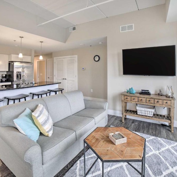 Luxe Manistee Condo w/Balcony & River Views!