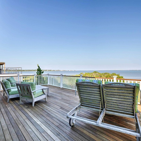 Luxe Waterfront East Quogue Home w/Beach On-Site!