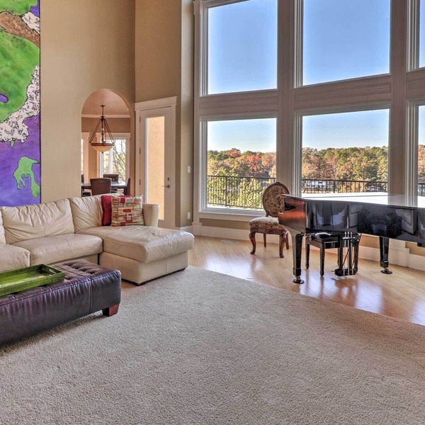 Luxe Waterfront Villa w/Theater, Pool & Boat Dock!