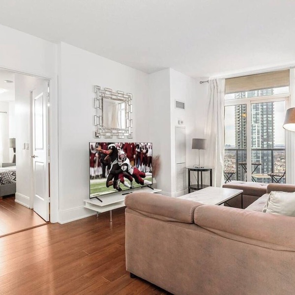 Luxurious 2BR/2BATH Condo- Steps from Square One