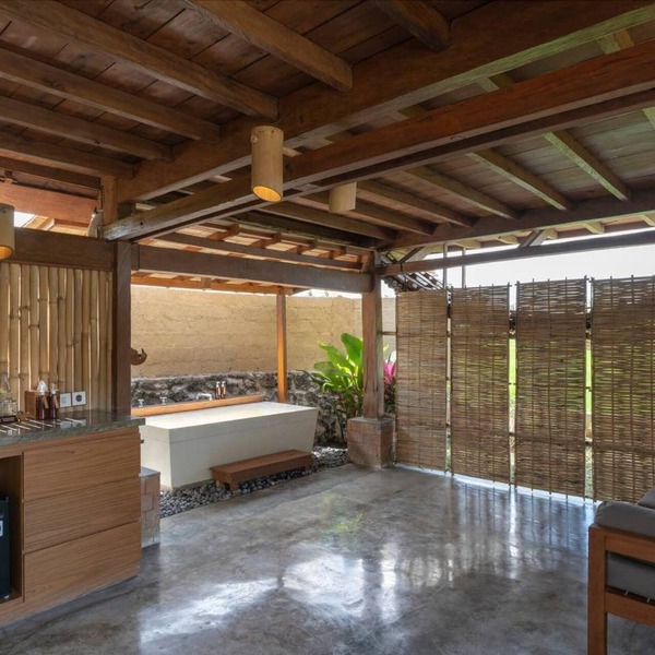 Luxurious private pool room in Ubud