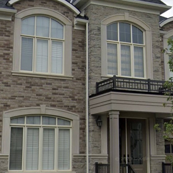 luxurious residence characterized by high-quality materials.
