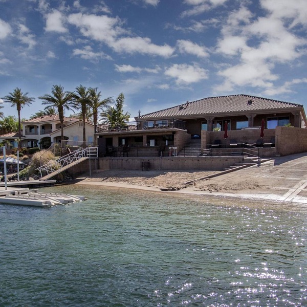 Luxurious Riverfront Home W/Private Beach & Waterfront Bar/HEATED POOL
