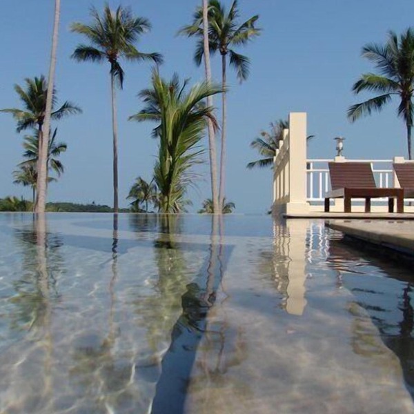 Luxurious semi - detached 2 bedroom Villa with 2 superb pools and sea views