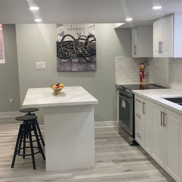 Luxurious & upscale basement apartment
