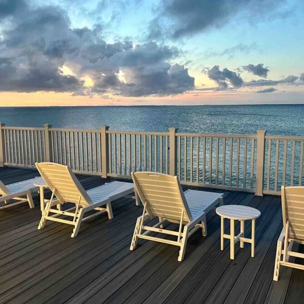 Luxury 3BR · protected dock · oceanfront · private gated peninsula