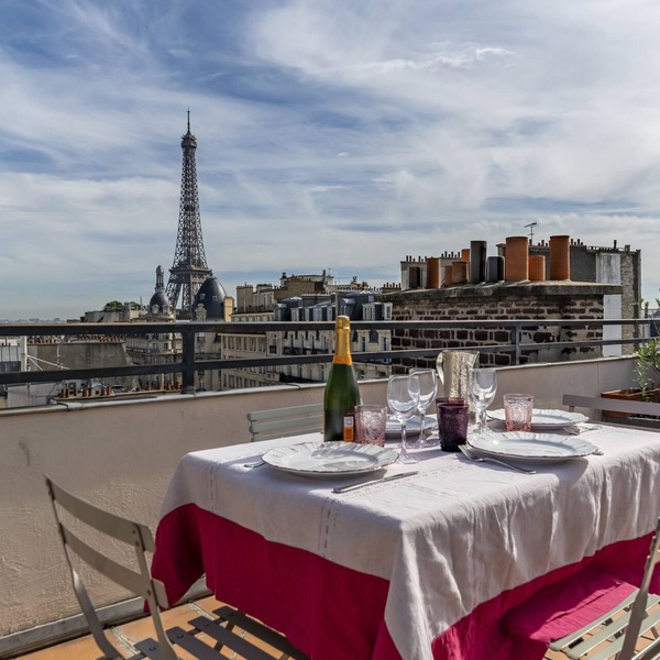 Luxury apartment/Rooftop - Trocadero/Tour Eiffel