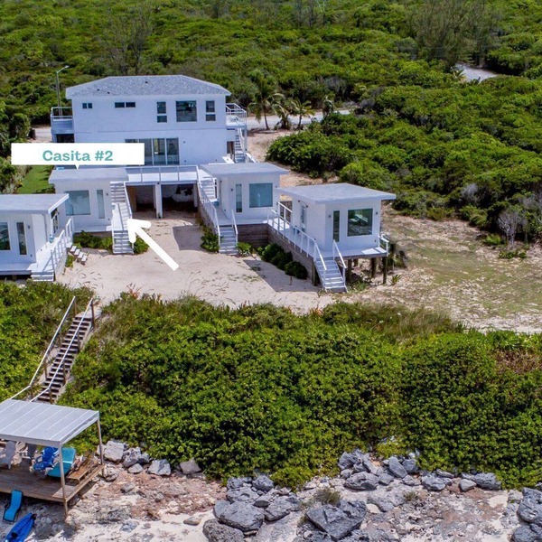 Luxury Beachfront Bedroom on Pink Sand Beach, Governor's Harbor: Casita #2