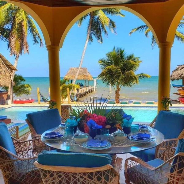 Luxury Beach Front Pool villa with FREE USE OF GOLF CART. See description