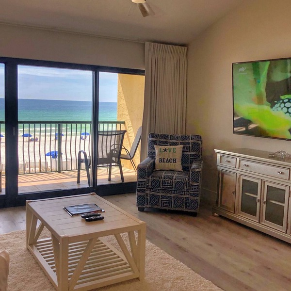 Luxury Beach Front- Top Floor Balcony Panoramic Gulf Views