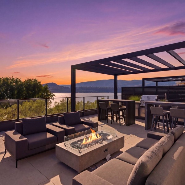 Luxury Beachfront Retreat 3BR Penthouse Condo w/Lake Views
