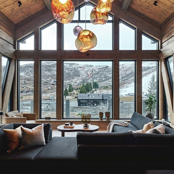 Luxury cabin with views
