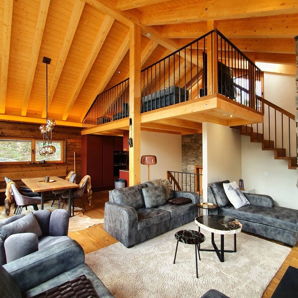 Luxury chalet on 5 levels and with dream views