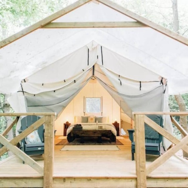 Luxury Glamping on Elora Sunflower Farm - Firefly