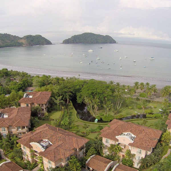 Luxury Oceanfront Los Suenos Condo overlooking Herradura Bay