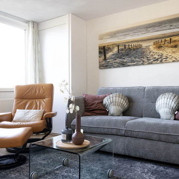 Luxury studio "Duinblick" by the sea in Callantsoog right on the beach