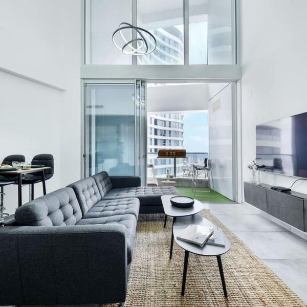 Mamad Modern Duplex with Sea View