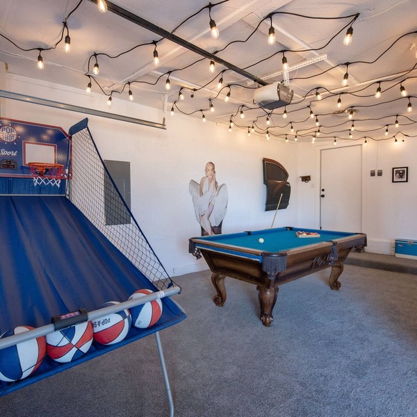 Mid-Century Modern Home - Hot Tub and Game Room