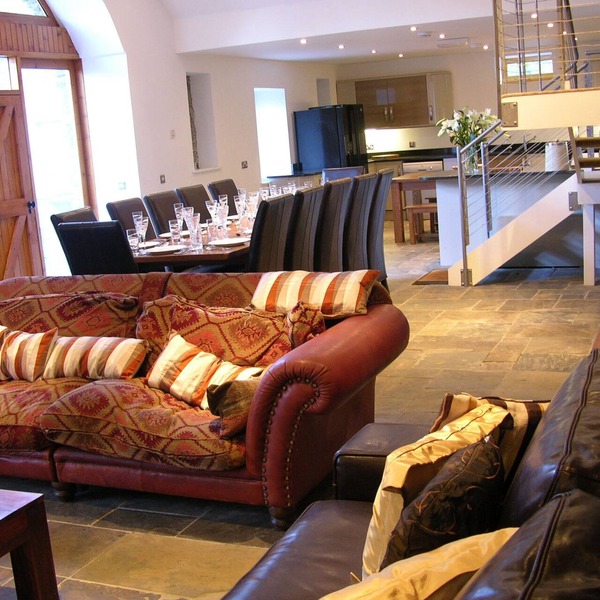 Mill House, Ormidale - beautiful conversion with 70 sq m reception, 9 bedrooms