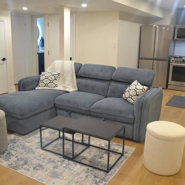 Modern 2-Bed Basement Retreat!