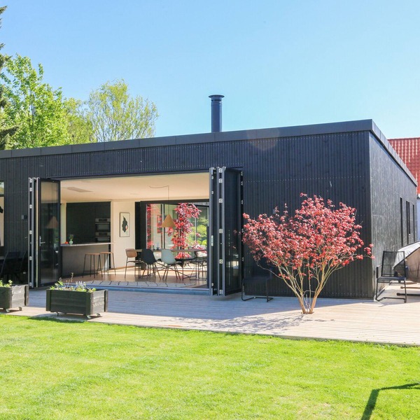 Modern architect-designed atrium house