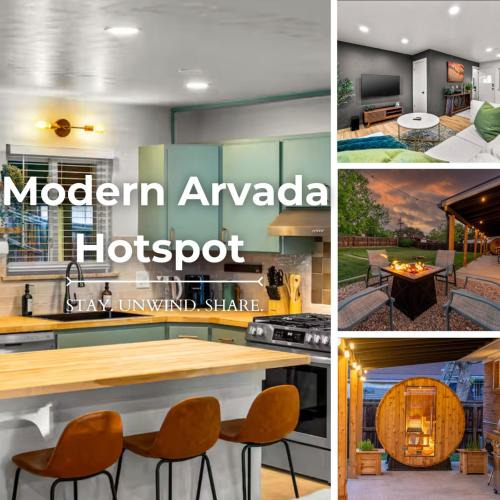 Modern Arvada Suite Sauna & Games