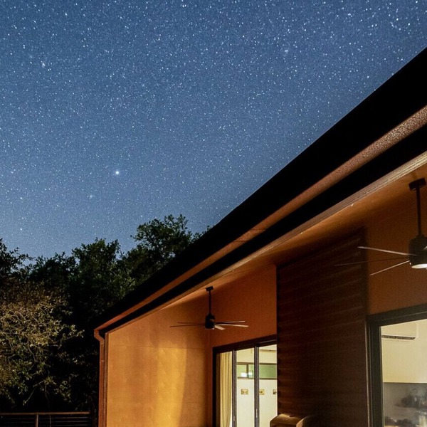 Modern Cabin w Heated Pool, Firepit, Trails, Stars