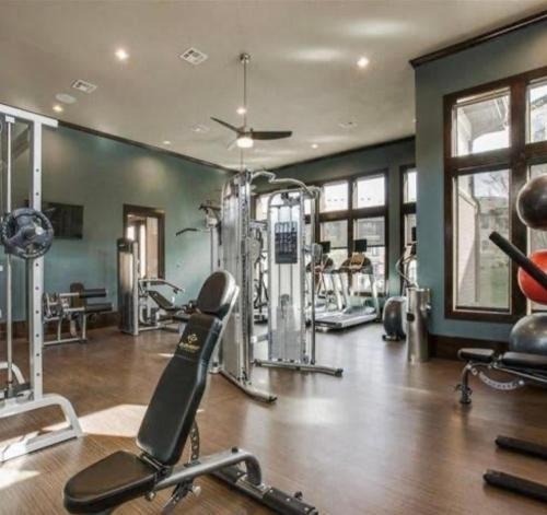 Modern Complex with a pool & gym