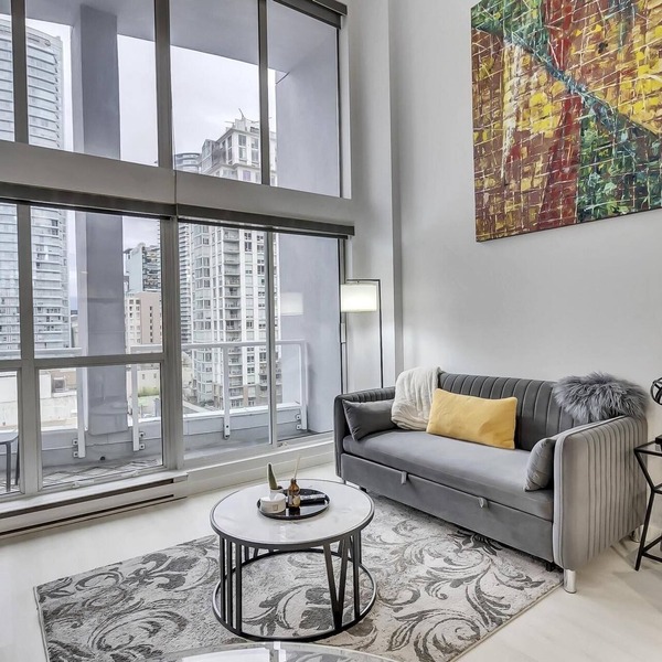 Modern Downtown Vancouver Loft. Parking included.