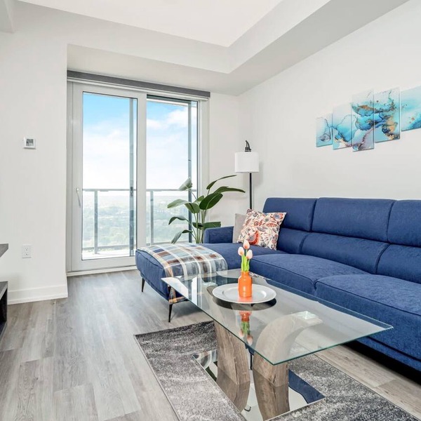 Modern High-Rise 24th Floor Condo w Private Patio